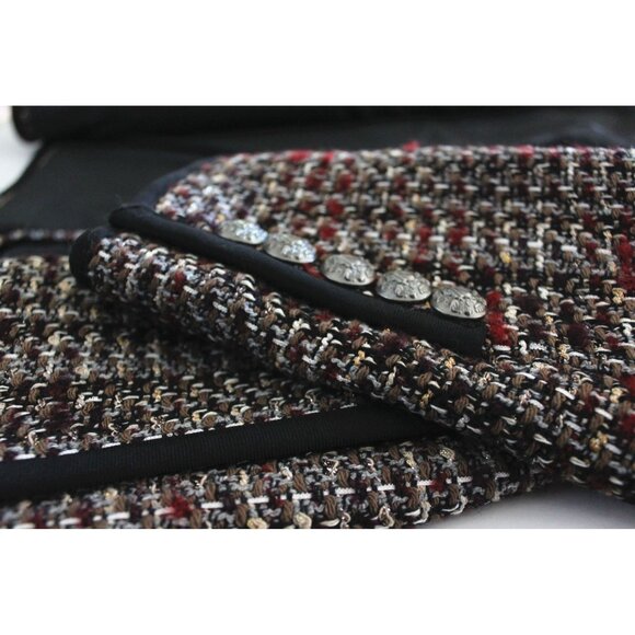 Veronica Beard Watkins Dickey Jacket , Tweed Jacket, Grey Multi - Picture 8 of 12